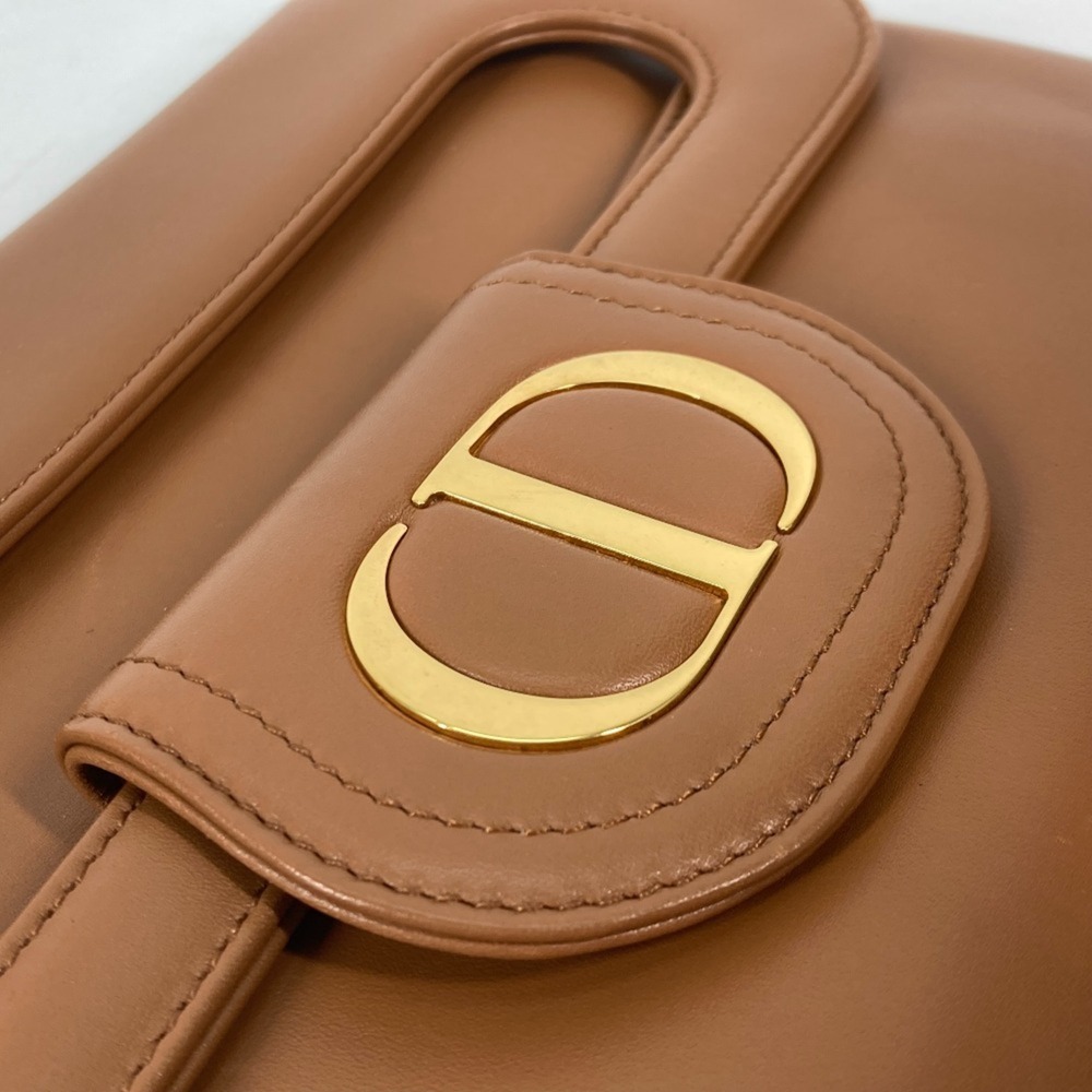 CHRISTIAN DIOR Brown Leather Shoulder Bag - Picture 5 of 14